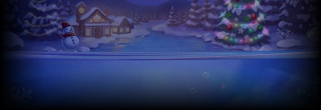 Fishin’ Christmas Pots of Gold Background Image