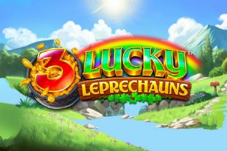 3 Lucky Leprechauns Slot Logo