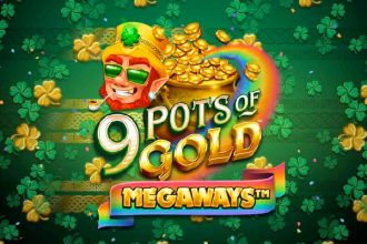 9 Pots of Gold Megaways Slot Logo