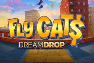 Fly Cats Dream Drop Slot Logo