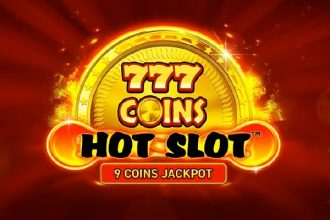 Hot Slot 777 Coins Slot Logo