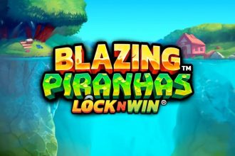 Blazing Piranhas Slot Logo