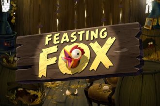 Quickspin Feasting Fox Slot Logo