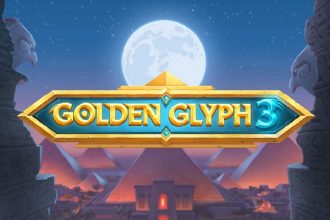 Golden Glyph 3 Slot Logo