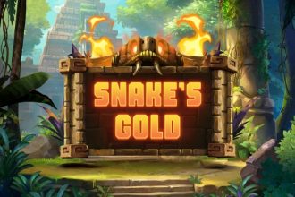 Snakes Gold Dream Drop Slot Logo