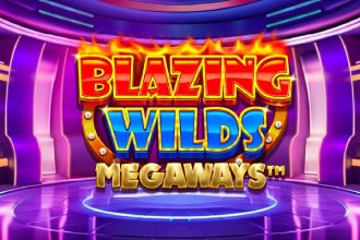 Blazing Wilds Megaways Slot Logo